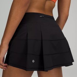 Lululemon Pace Rival Mid-Rise Skirt Black Size 14 Tall